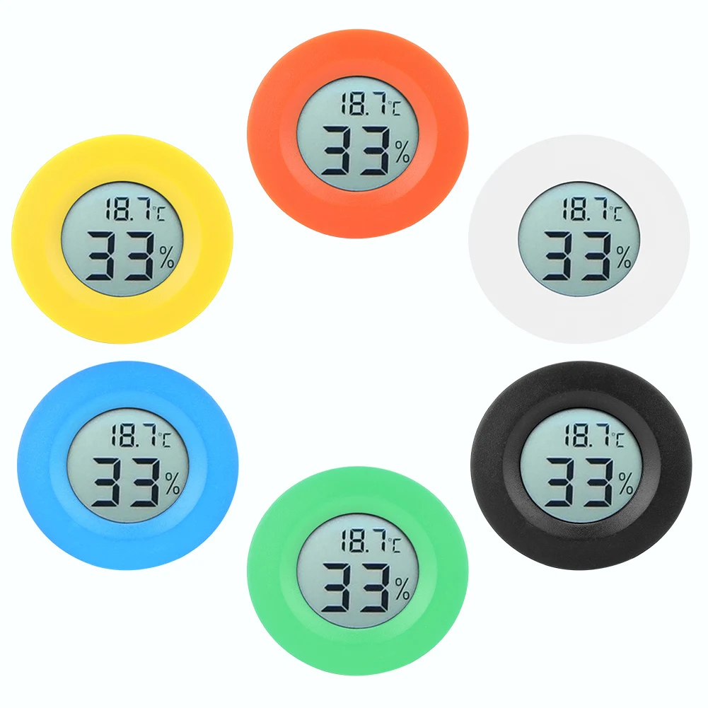 Thermometer Hygrometer Strong Compatibility Neoteric Excellent Quality Ergonomic Design Subtle Design for Outdoor