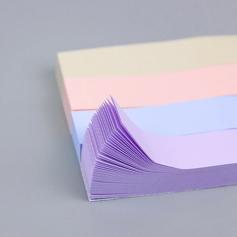 400 Sheets Macaron Color Sticky Notes Paster Sticker Index Flags Key Points Label Bookmark School Office Supplies Stationery