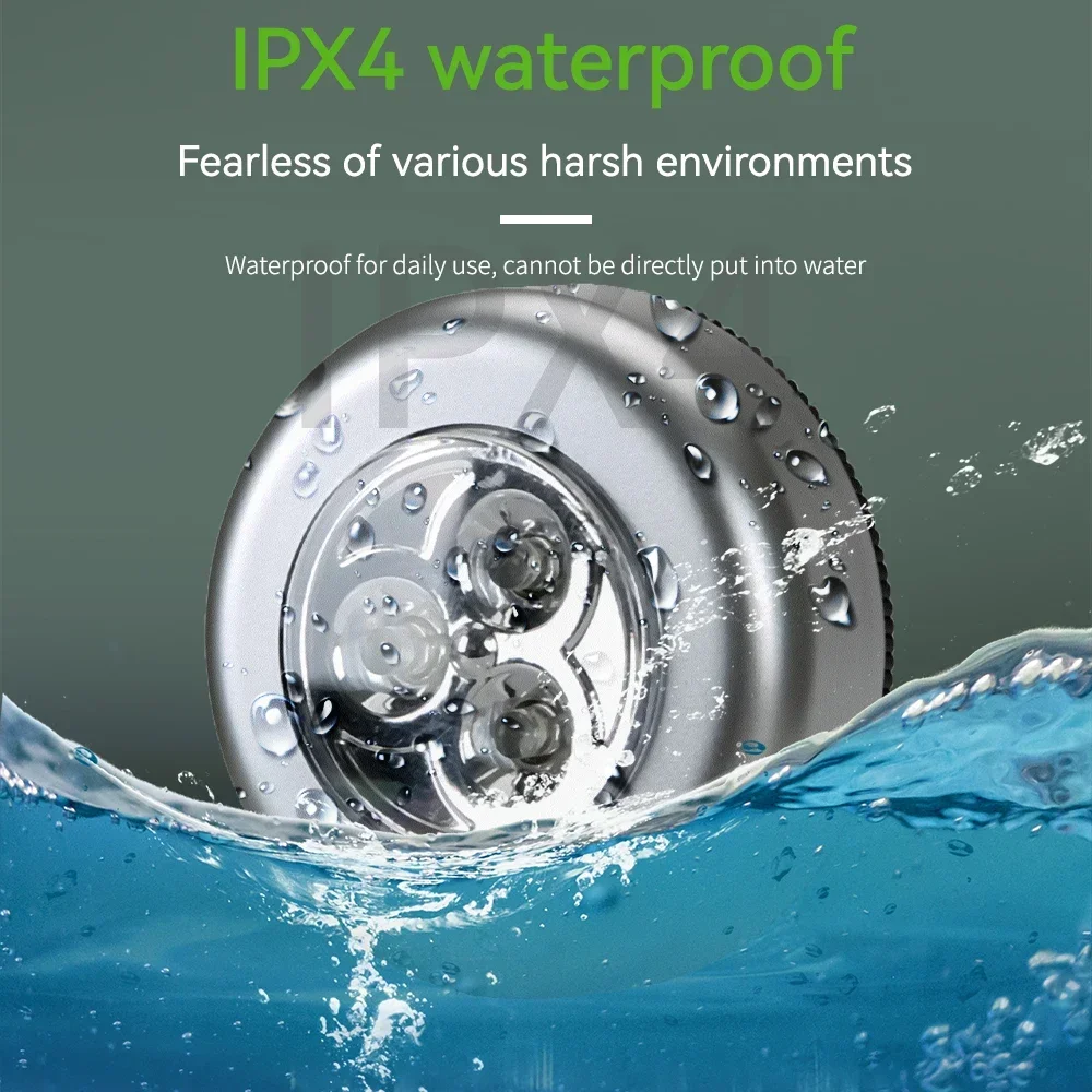 1/2/3pcs 3 LED Touch Control Night Light Round Lamp Under Cabinet Closet Push Stick On Lamp Home Kitchen Bedroom Automobile Use