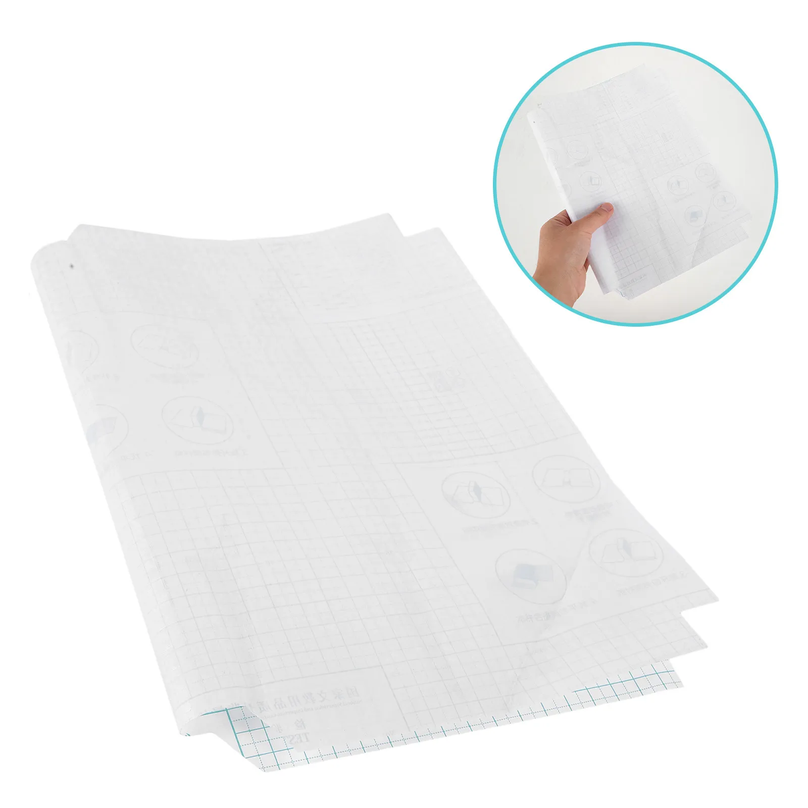 

Waterproof Book Cover Transparent Adhesive Film For Textbook Anti-Scratch Protection Clear Reusable Cover For Students