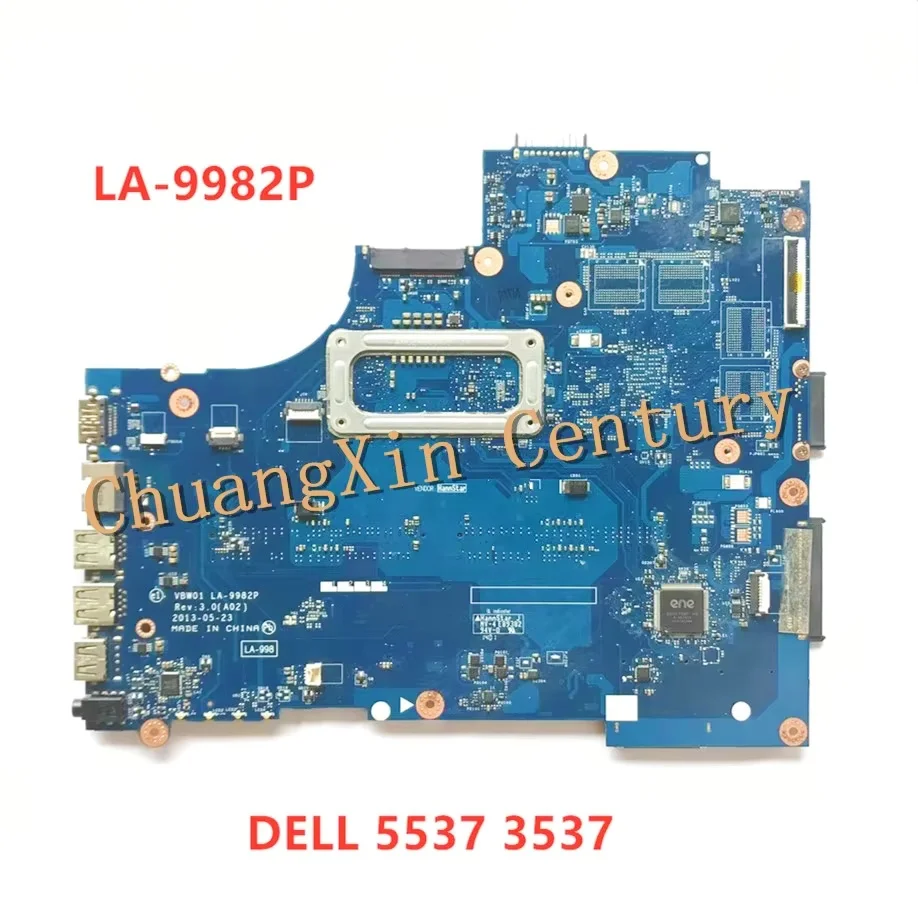 DELL LA-9982P マザーボード(#p11) VBW01 LA-9982P Motherboard for DELL INSPIRON 3537 5537 Laptop CPU