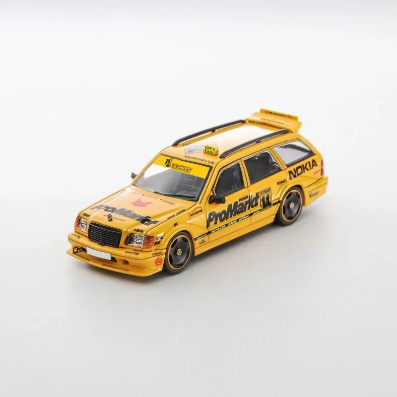 

Mortal 1:64 Mercedes-Benz S124 T MODEII EVO2 Taxi Alloy Diecast Car Model Vehicle Collectible Ornament Gift