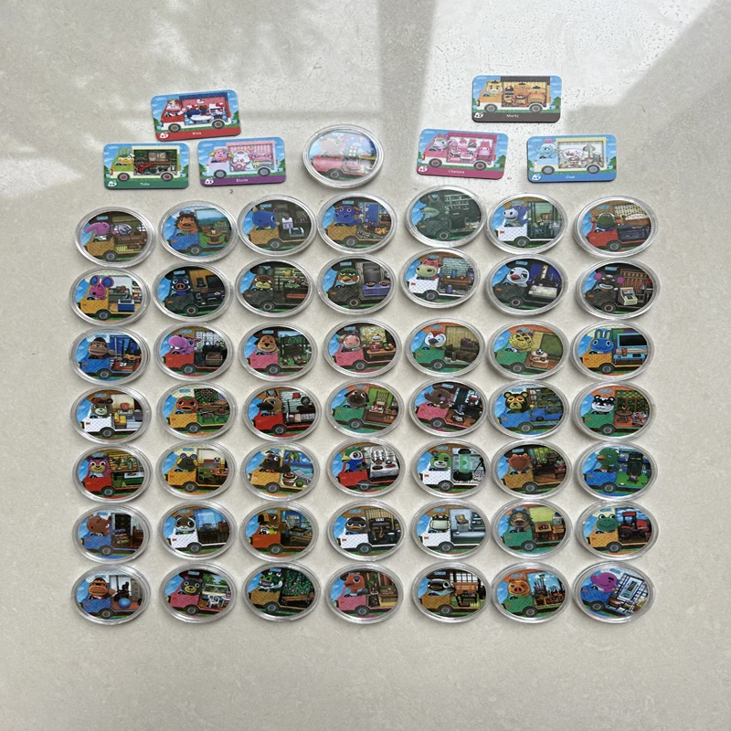 56pcs Round NFC Cards Compatible with TOTK and BOTW