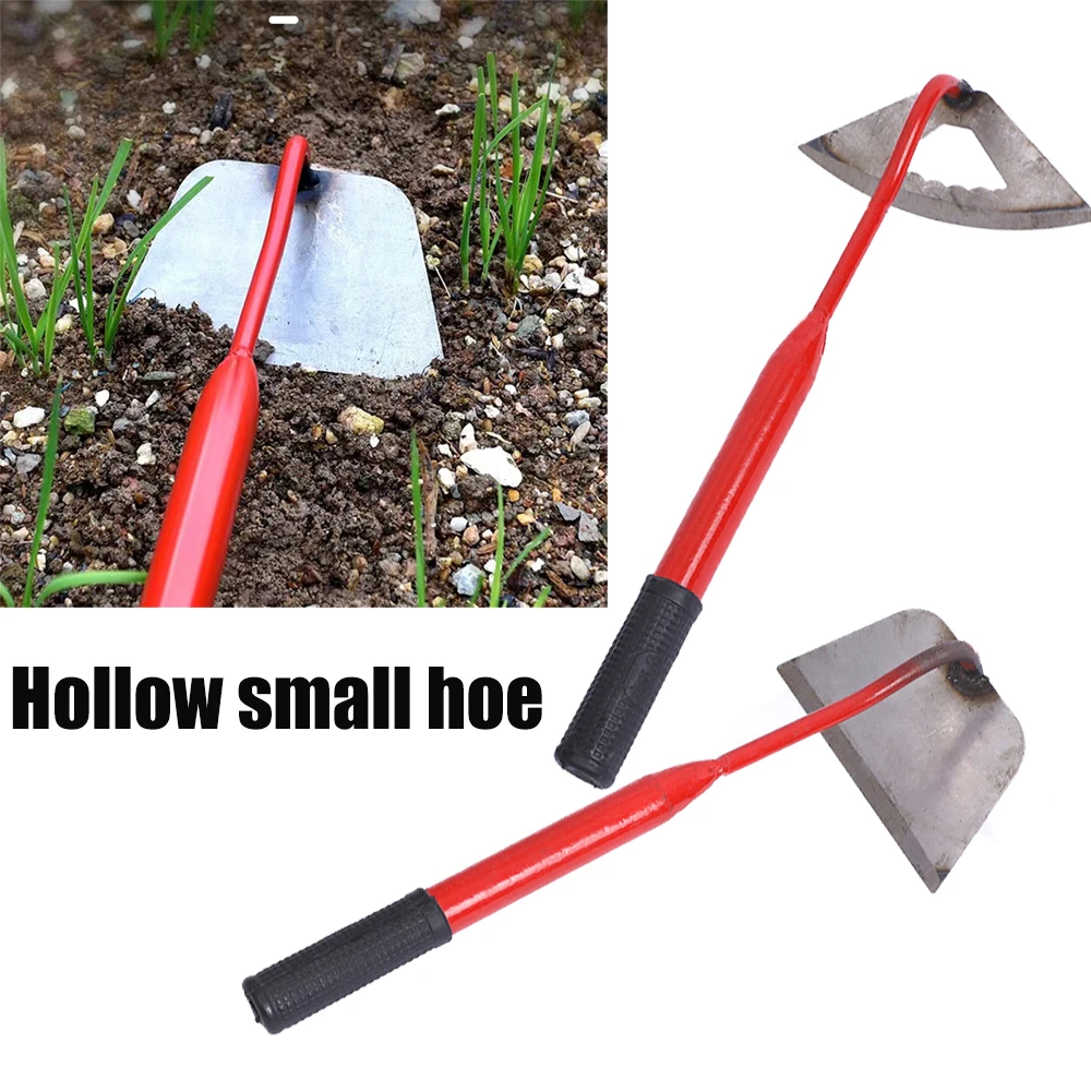 

Hollow Hoe Sharp Handmade Hoe Gardening Outdoor Farm Planting Plowing Tool Digging Handheld Agriculture Rake Tool