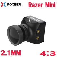 Foxeer Razer Mini V2 HD 5MP 2.1mm M12 Lens 1200TVL Standard FPV Camera 4:3/16:9 NTSC/PAL Switchable 4ms Latency Camera