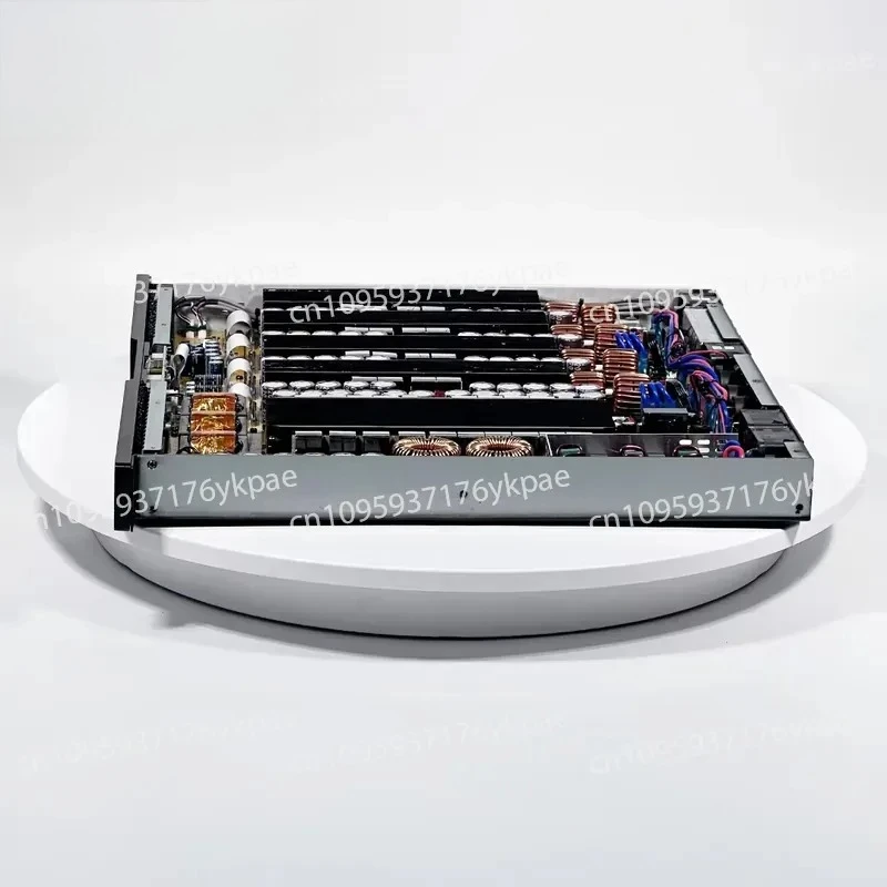 6000W X2 8 Ohm Class D Professional Digital Amplifier Stereo 1U Power Amplifier High-end Large Performance Bar Party