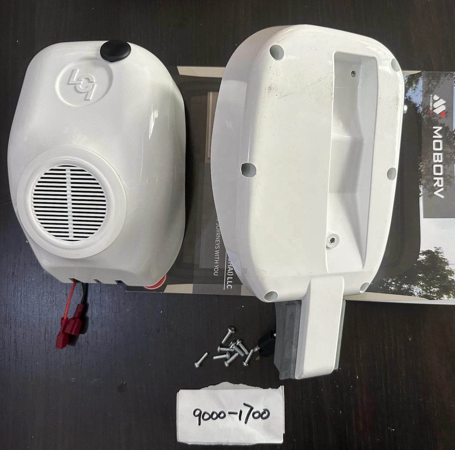 

MOBORV Steel Right Leg Motor Speaker Drive Head RV Caravan Motorhome Part Accessory Awning Camping Vehicle Recreational Vehicle