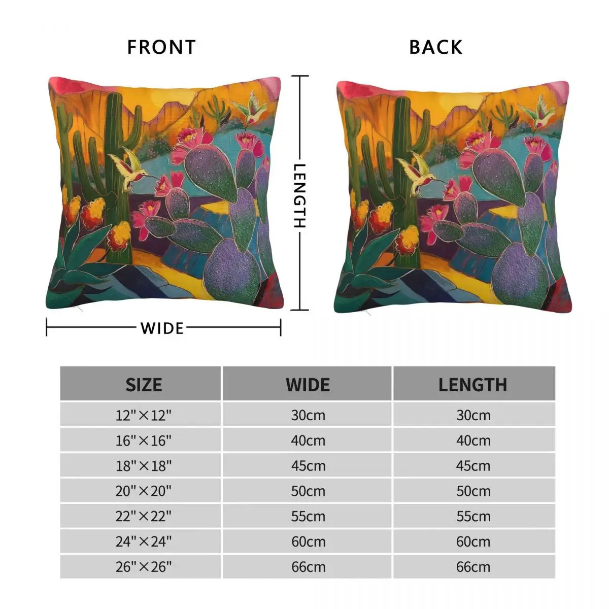 Abundance Of Spring Square Pillowcase Polyester Linen Velvet Pattern Zip Decor Throw Pillow Case Car Cushion Cover