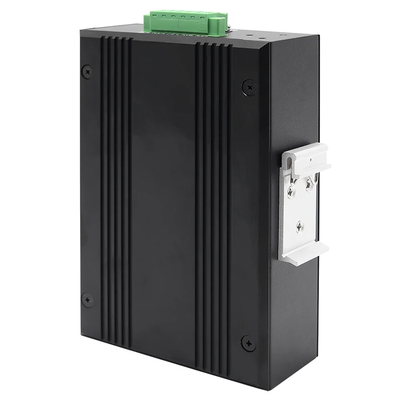 UOTEK-conmutador Gigabit Ethernet no administrado, 10/100/1000Mbps, 5 puertos, entrada de alimentación Dual, conmutador Ethernet Industrial de carril DIN UT-6405G-220