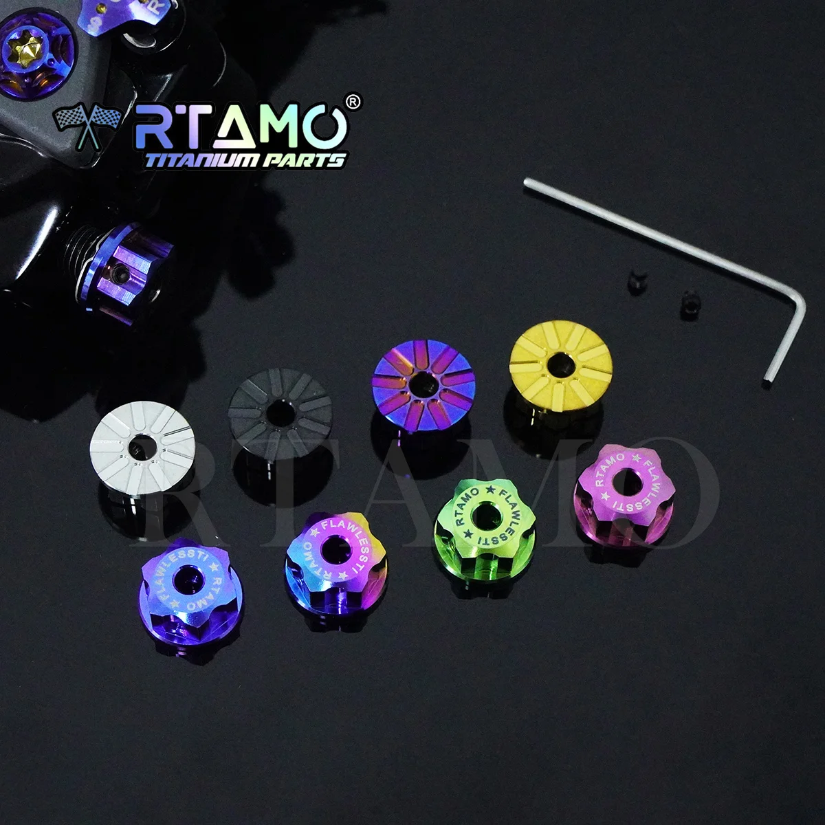 

RTAMO Gr5 Titanium Adjust Nut for Brembo RCS/CC