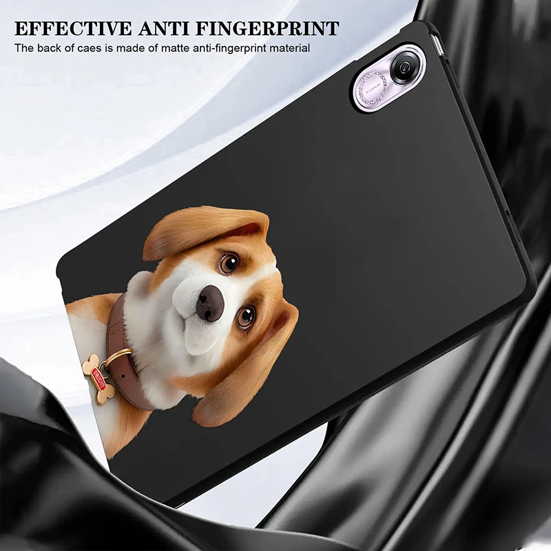 Silicone Tablet Case For Honor Pad X7 8.7 x8a X8B 10 X9A X9 X8 Pro Case Huawei Matepad Mini 8.8 SE 11 2024 T5 TPU Black Shell