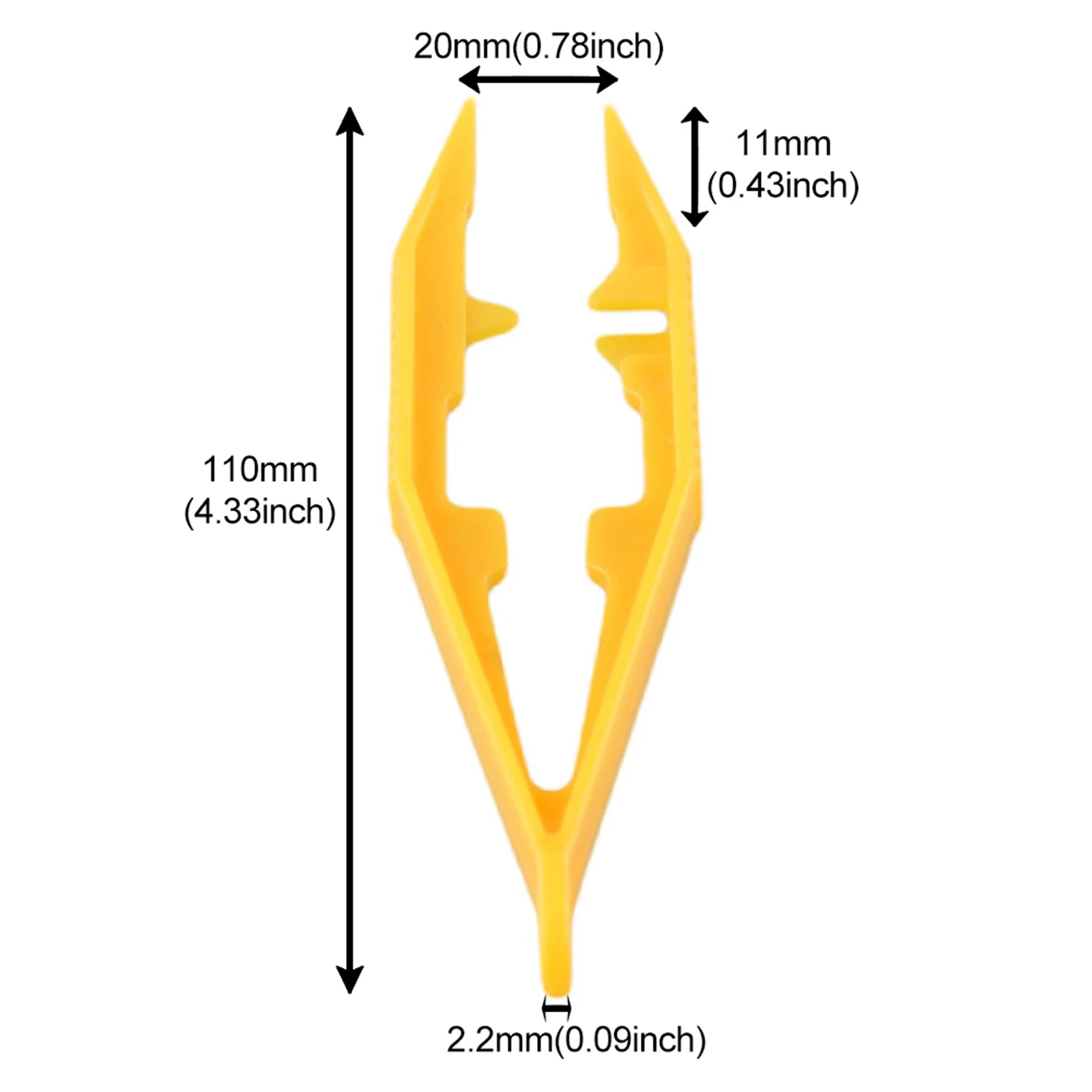 플라스틱 핀셋 1 Pcs 하마 비즈 클립 비즈 도구 공예 어린이 어린이 퓨즈 철 쥬얼리 비즈 DIY Caft 액세서리