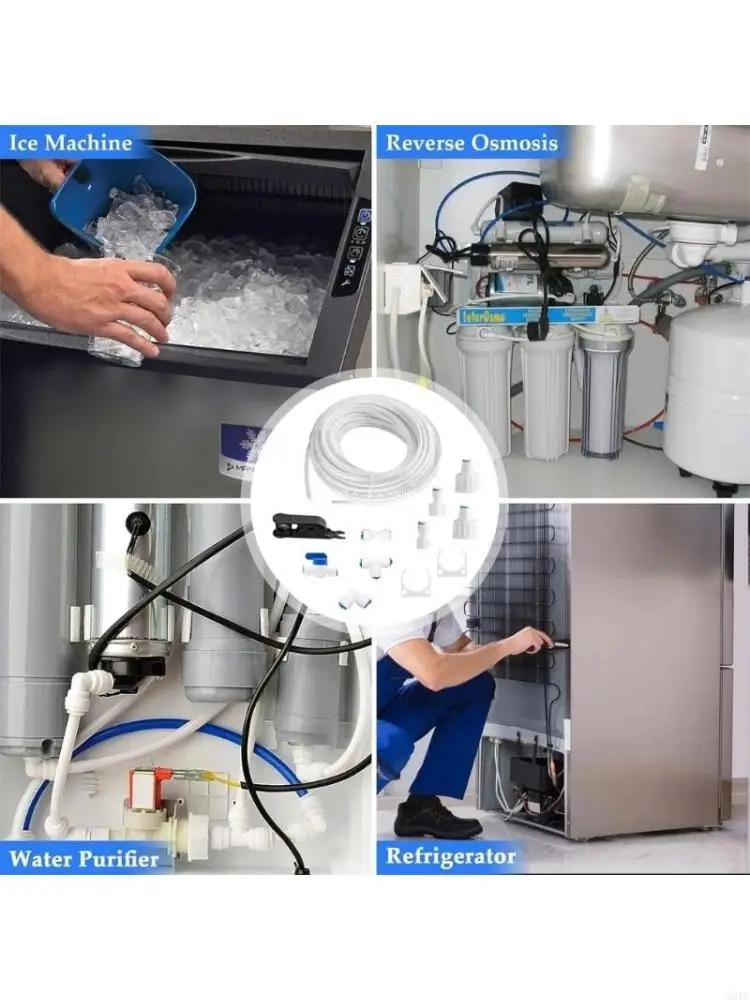 Reliable 15m Water Supplys Universal Tool Assembly Fridges Hose Pipe Cutter Water Hose Connectors for Refrigerator