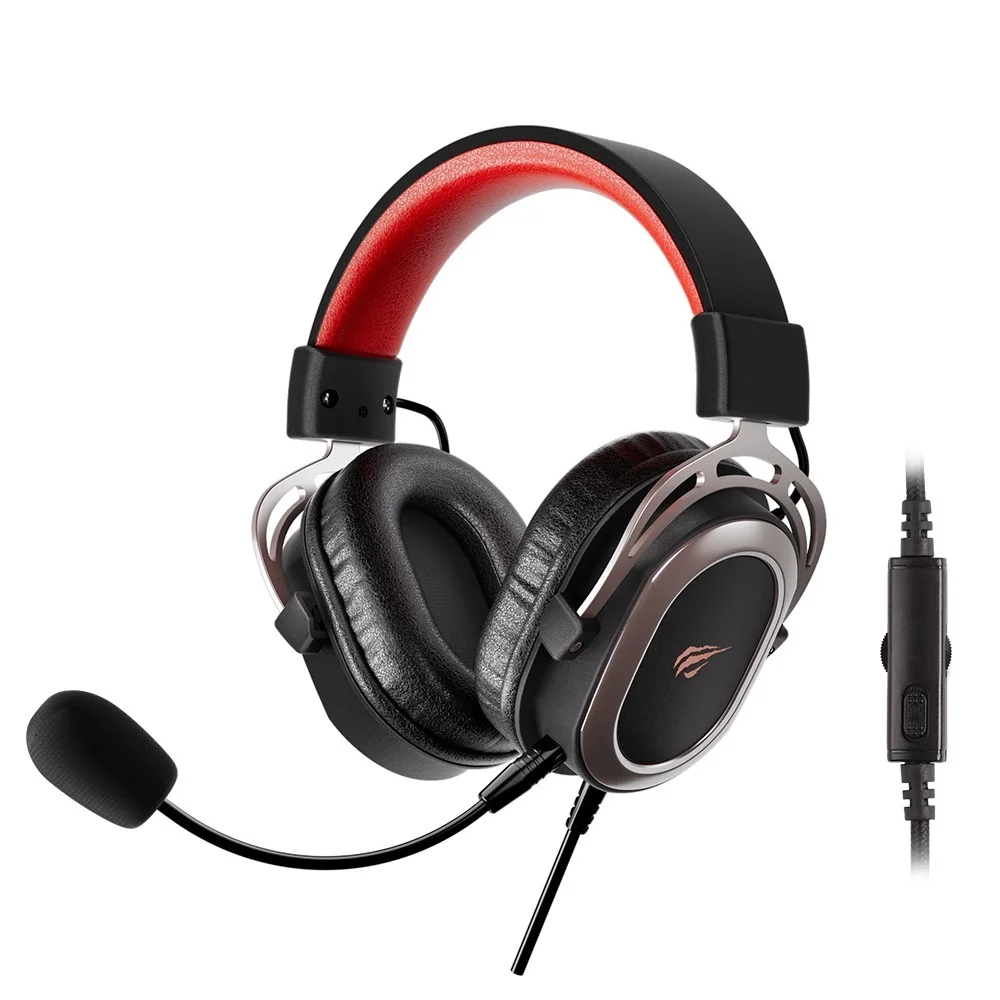 To H2008d Wired Gaming Headset with 3.5mm Plug 50mm Drivers Surround Sound HD Mic for PS4 PS5 XBox PC Laptop Gamer Headphone