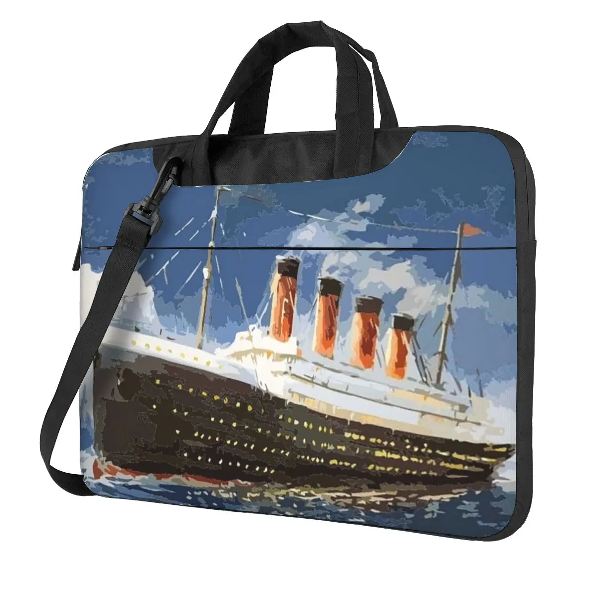 The Most Popular Ship Of All Times, Titanic. Laptop Bag Shockproof Case Computer Bag 13 14 15.6 Inch Crossbody Laptop Pouch