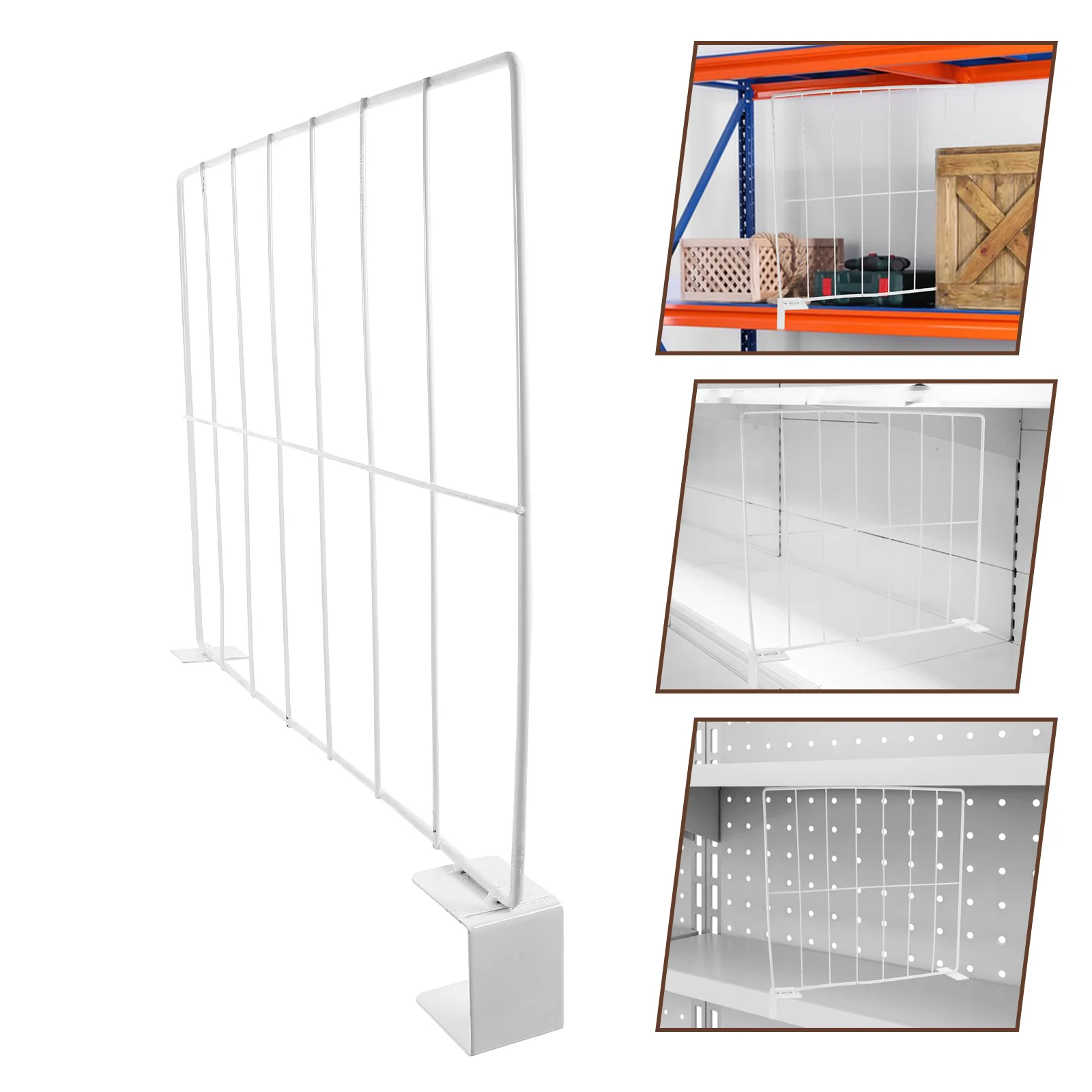 

Shelf Divider Closet Metal Wardrobe Partition Board Iron Mesh Shelf Separator Organizer for Clothing Storage Closet Separators