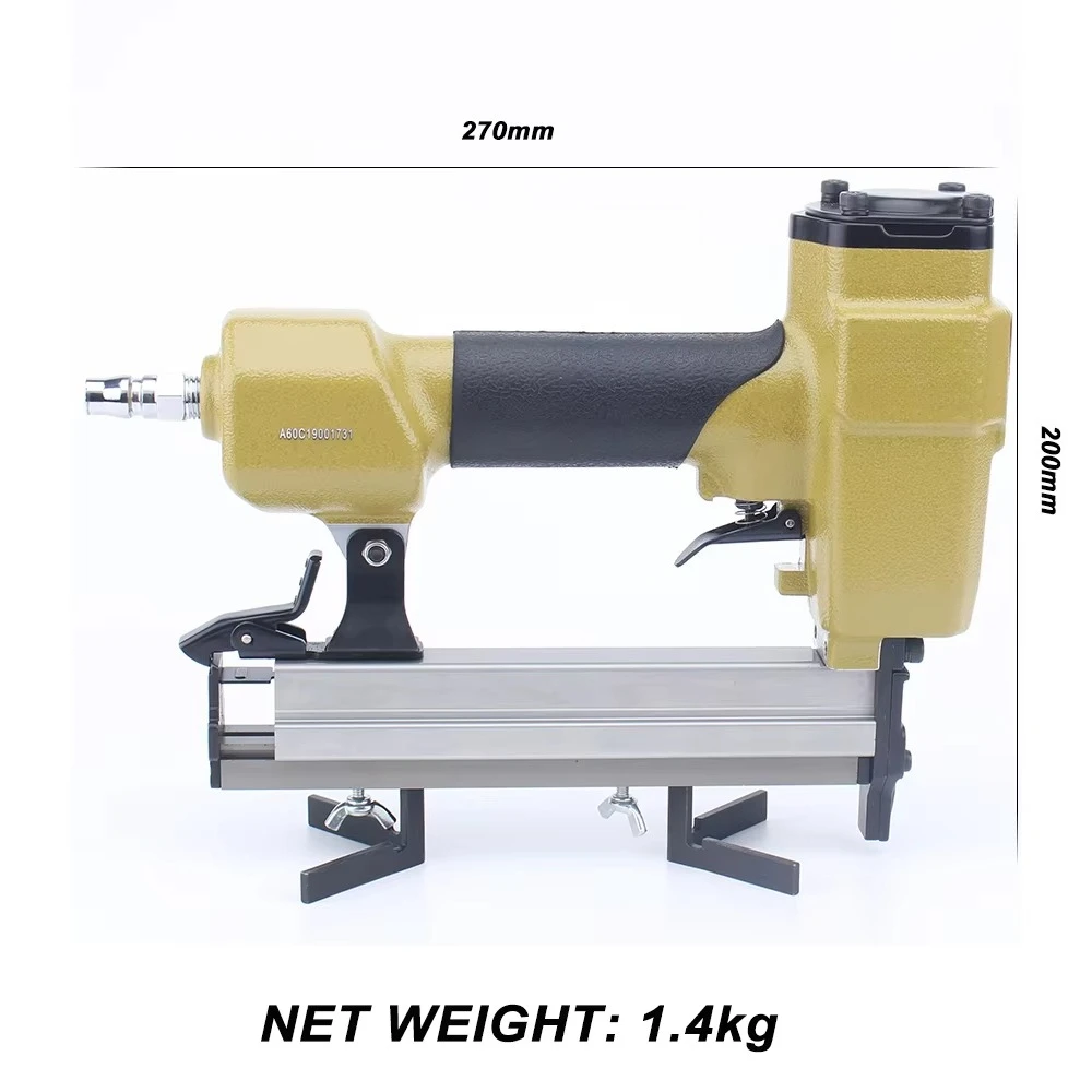 

V1015B Pneumatic Nailer Frame Nail Gun V-type Angle Stapler