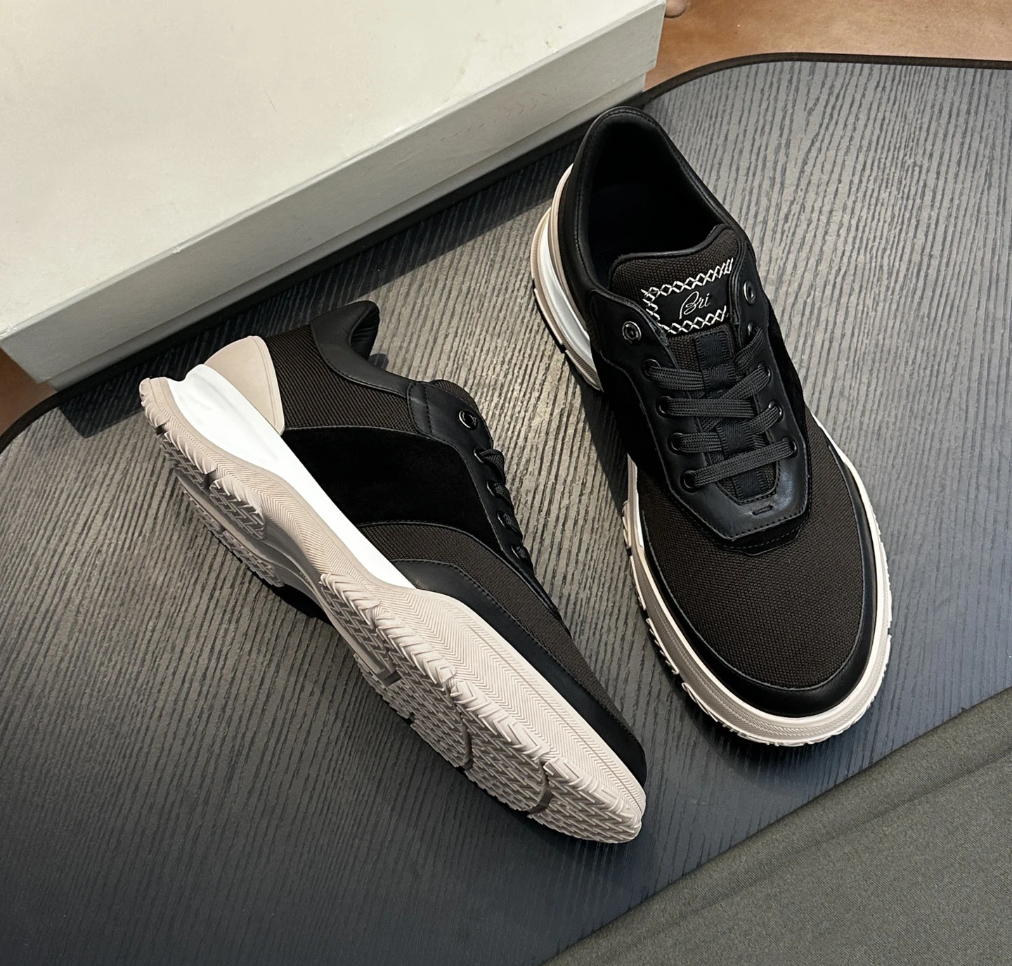 

Обувь BLSK CPRT из воловьей кожи, новинка 2024, повседневная спортивная обувь из натуральной кожи высокого качества, комфортная мужская обувь в европейском стиле, большие размеры 38-46