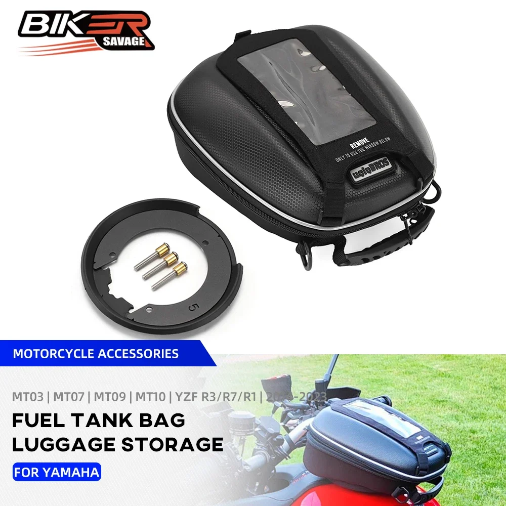 

Fuel Tank Bag For YAMAHA MT09 MT10 XSR 155 125 FZ6 FZ1 MT25 MT03 YZFR25 YZFR3 YZF R1 R6 Motorcycle Tanklock Luggage Racing Bags