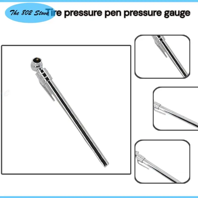 

Emergency Use Pen Shaped Tyre Air Pressure Test Meter Mini Stainless Steel Tire Gauge Tire Pressure Test Pen