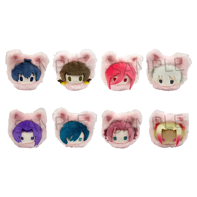 

Hot Anime Blue Lock Isagi Yoichi Bachira Meguru Chigiri Hyoma Cute Papa Cats Plush Doll Dango Toy Cosplay Keychain Pendant Toys
