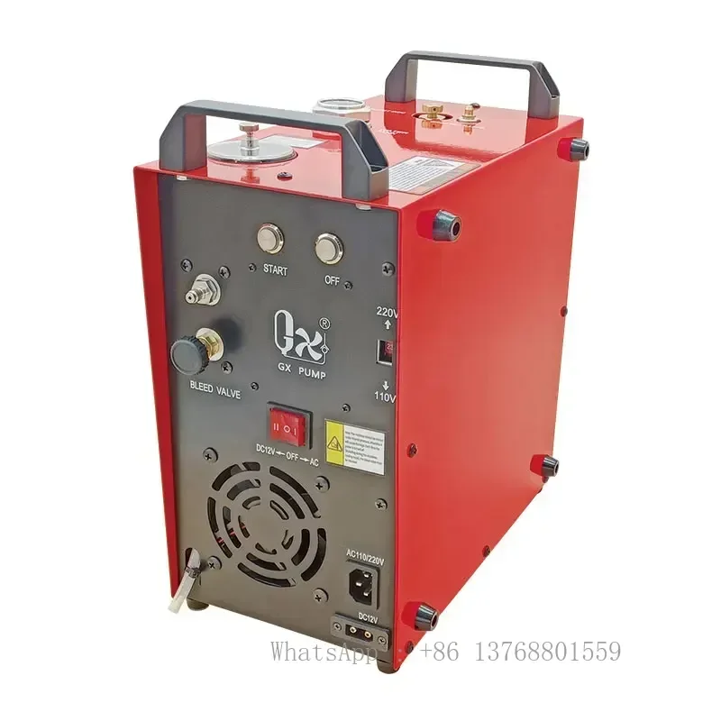 GX-E-CS4-I12V/110V/220V Piston Air Compressor 400bar Portable with Oil-water Separation System High Pressure Air Compressor