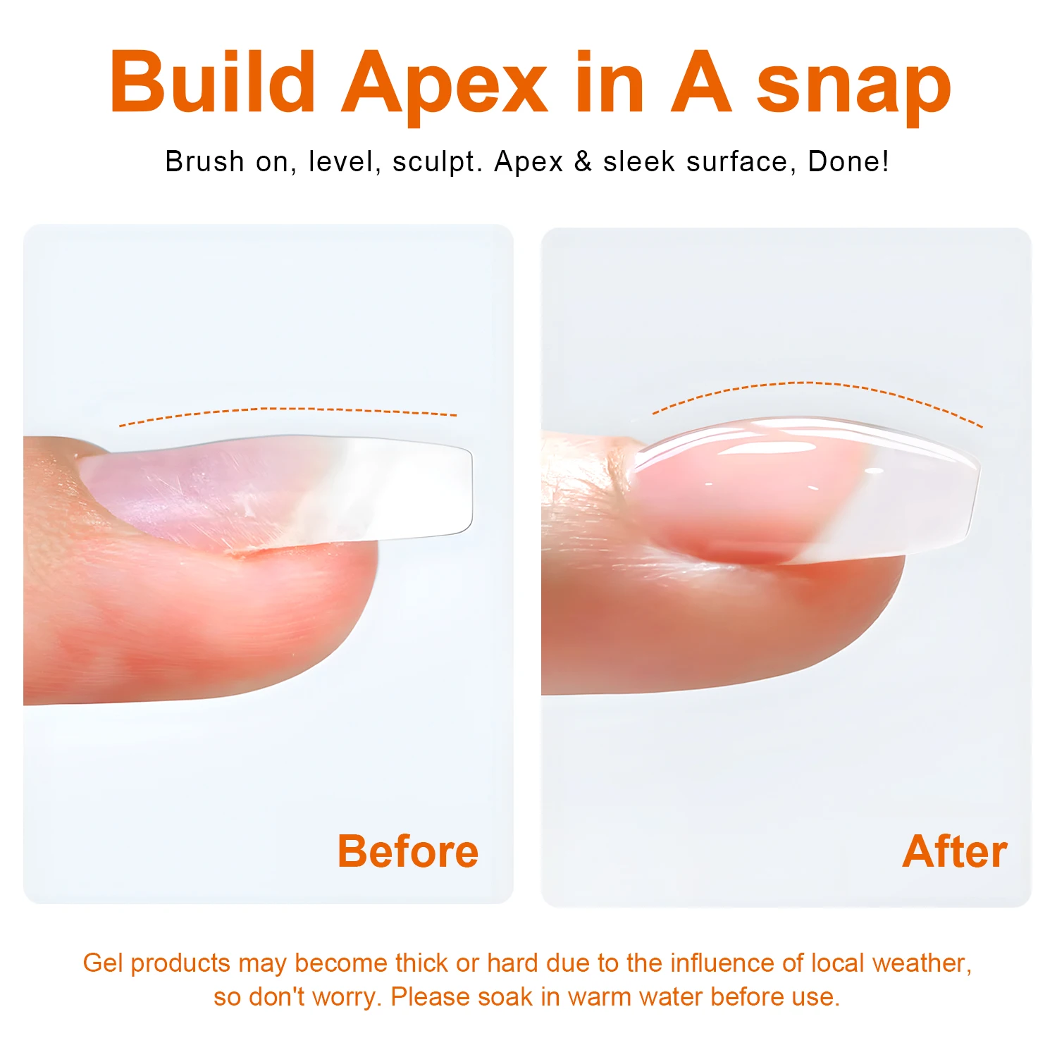 TWOING プロフェッショナルビルダージェル UVハードジェル ネイル強化用 クイックビルディング 長持ち ソークオフ エクステンションジェル 10ml