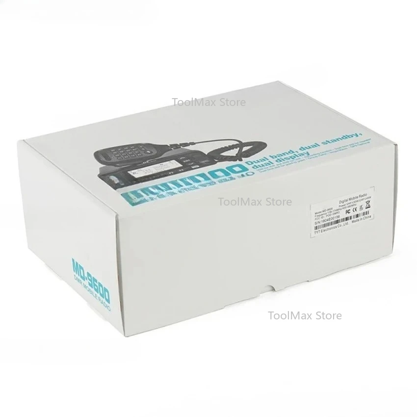Radio Digital MD9600 Walkie Talkie de Doble Propósito, Doble Segmento UV, Estación Digital para Auto, Radio DMR con Función de Posicionamiento GPS