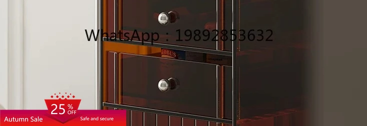 

acrylic rotating bookcase storage study living room side cabinet modern simple creative medieval storage file cabinet