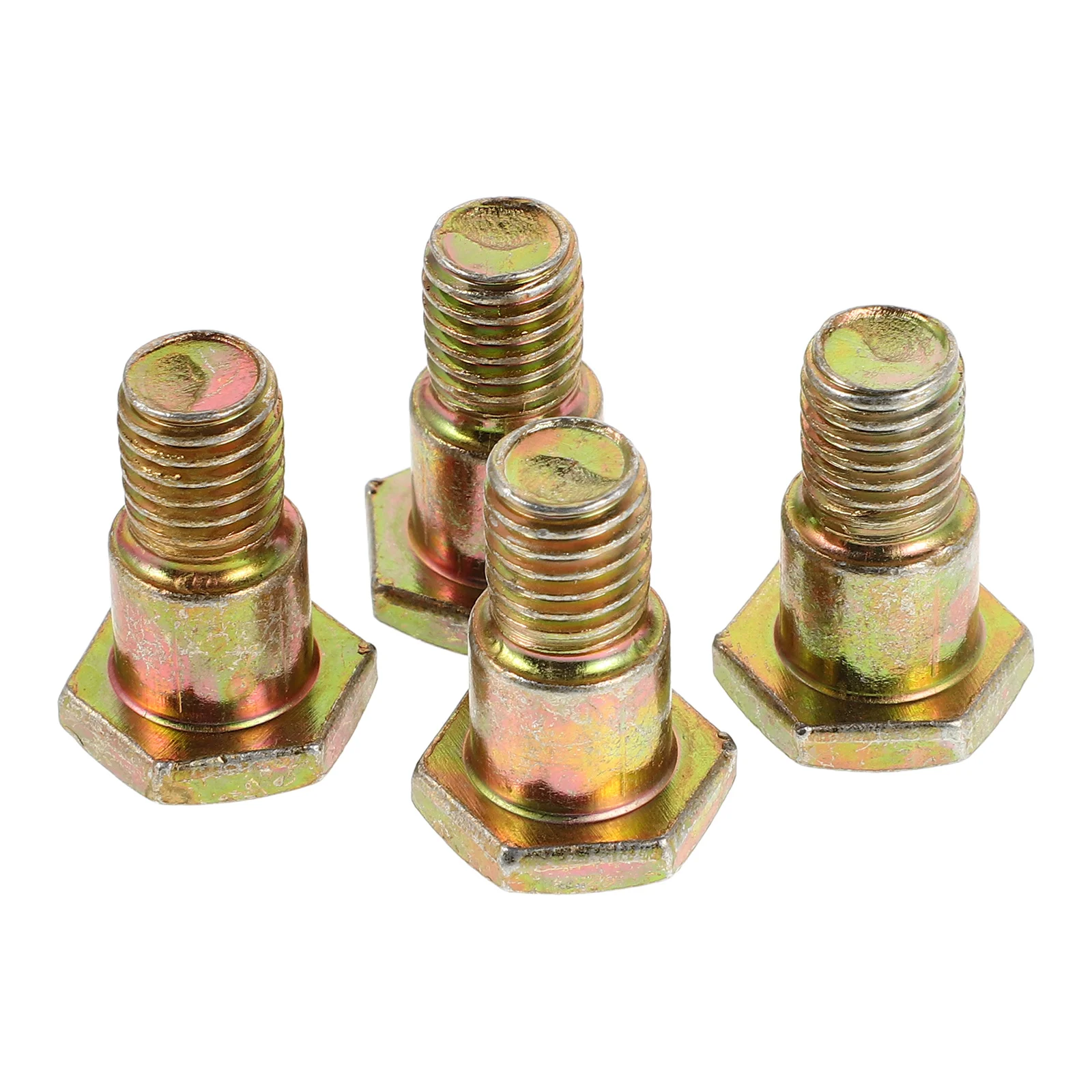 

4 Pcs Side Stand Screws Motorcycle Pedal Feet Bracket Replacement Heavy Duty Iron Stable Support Kickstand Mounting Accessories