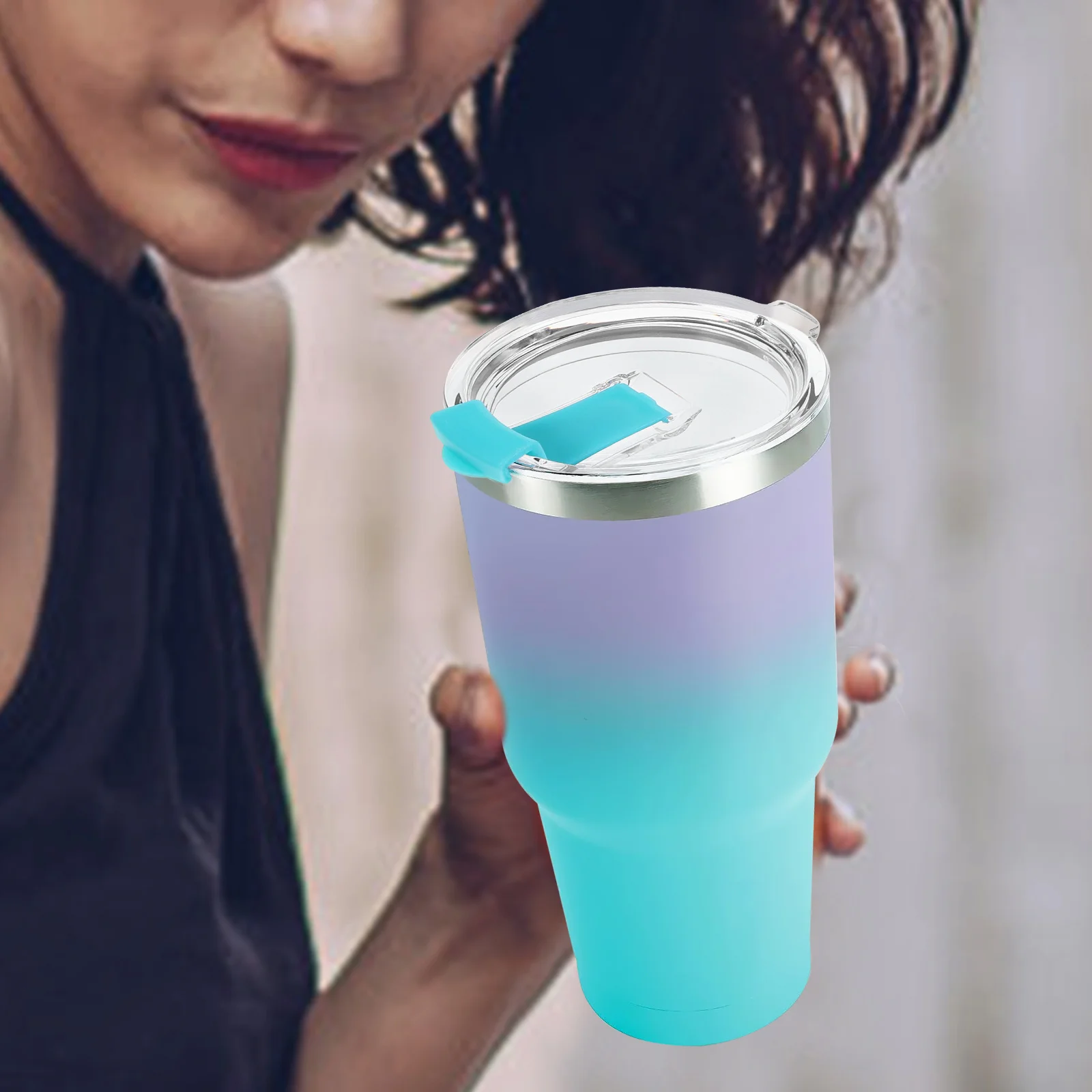 3 szt. Pokrywek izolowanych próżniowo do kubków 20oz, odpornych na rozlanie, zamienne kompatybilne pokrywki