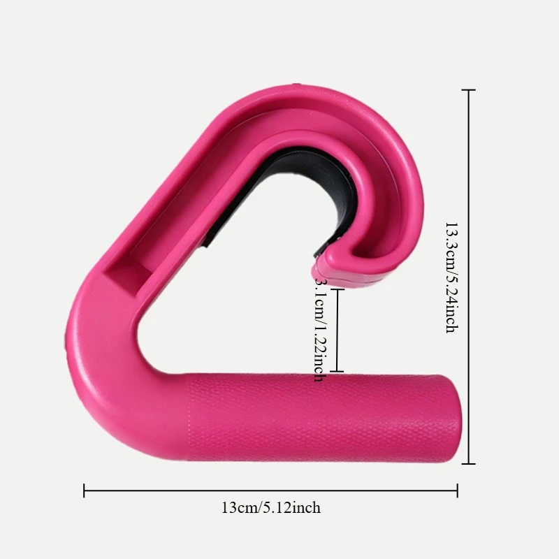 1 Pair Fitness Grips 90° Gym Multi-functional Cable Machine Handle Lat Pulldown Grip Ergonomic Non Slip Gym Fitness Grip