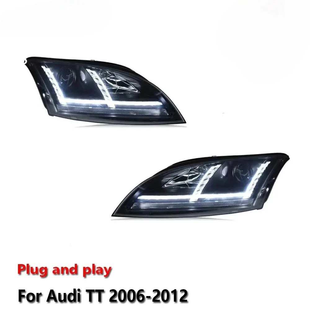 

Светодиодные фары в сборе для Audi TT 2006-2012: противотуманные фары, ДХО, стоп-сигналы, указатели поворота, подключение Plug and Play