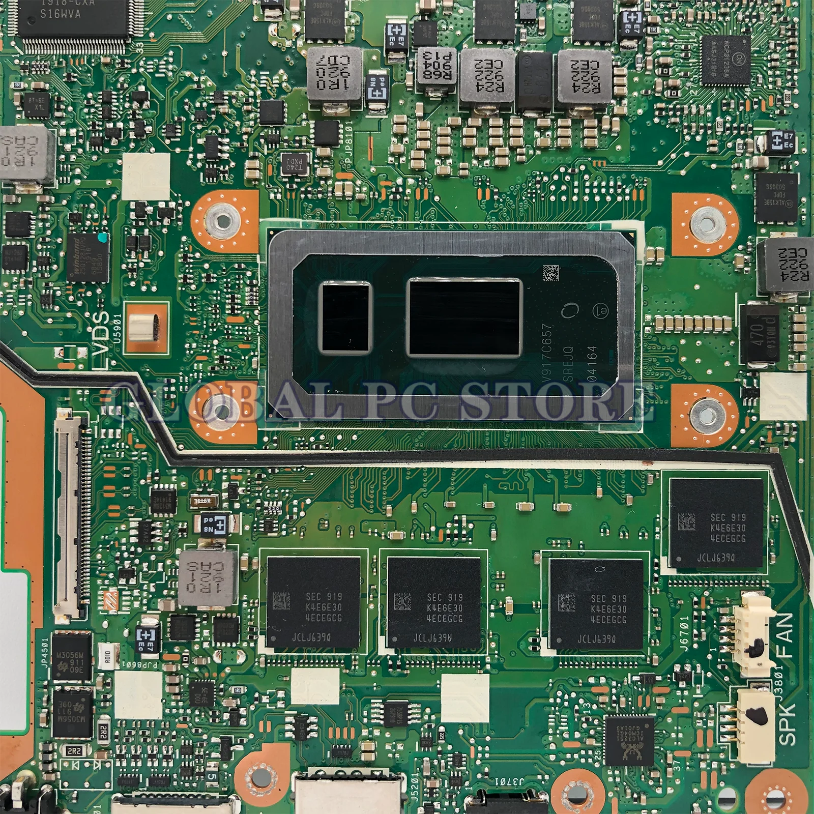 Материнская плата X420FA для ASUS Vivobook 14 X420 F420FA A420FA X420F X420FAC, материнская плата для ноутбука i3 i5 i7 8-го/10-го поколения, 4 ГБ/8 ГБ ОЗУ