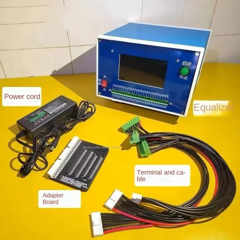 Intelligent Lithium Battery Equalizer, 2S-24S 1.5-4.5V Discharge Balancer for Battery Maintenance & Repair
