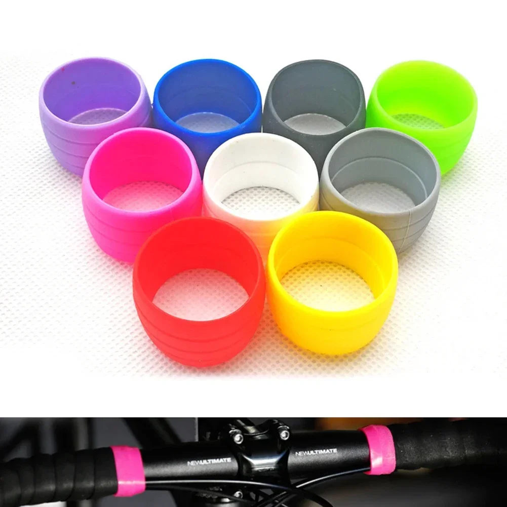 Bicycle Parts Fixed Collar Flexible Non-slip Retaining Silicone Material Tape Winding Outdoor Sports High Quality