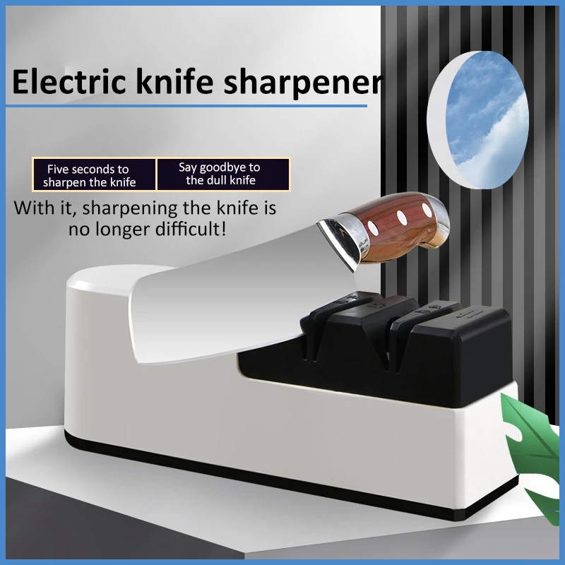 

USB Multi functional Automatic Professional Electric Sharpener Rechargeable Knife Scissors Sharpening Tools Kitchen Accessories