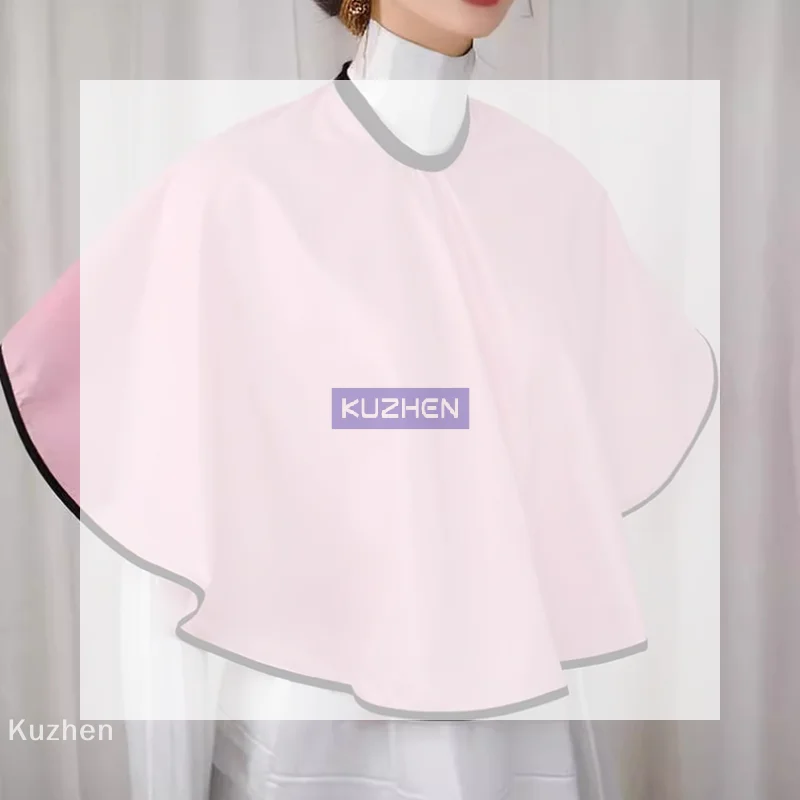 Tool Barber Hair Cutting Cover Reusable Waterproof Dyed Shawl Styling Salon Hairdressing Colored Apron Cloth For Home Use