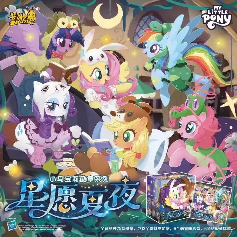 

Новый значок Kayou My Little Pony «Звездное желание», летняя ночь, жестяной значок, официальный, оригинальный, аниме-фэнтези, коллекционные подарки, игрушки