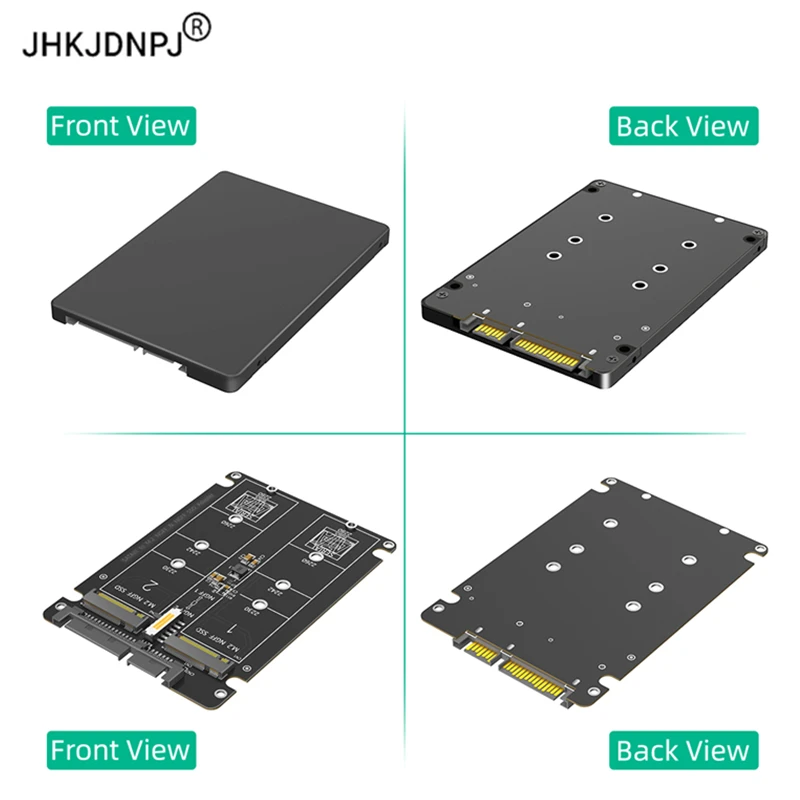 Dual NGFF M.2 B Key  SSD to 2.5