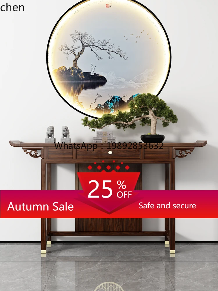 

entrance solid wood strip case living room foyer table against the wall case several entrance cabinets