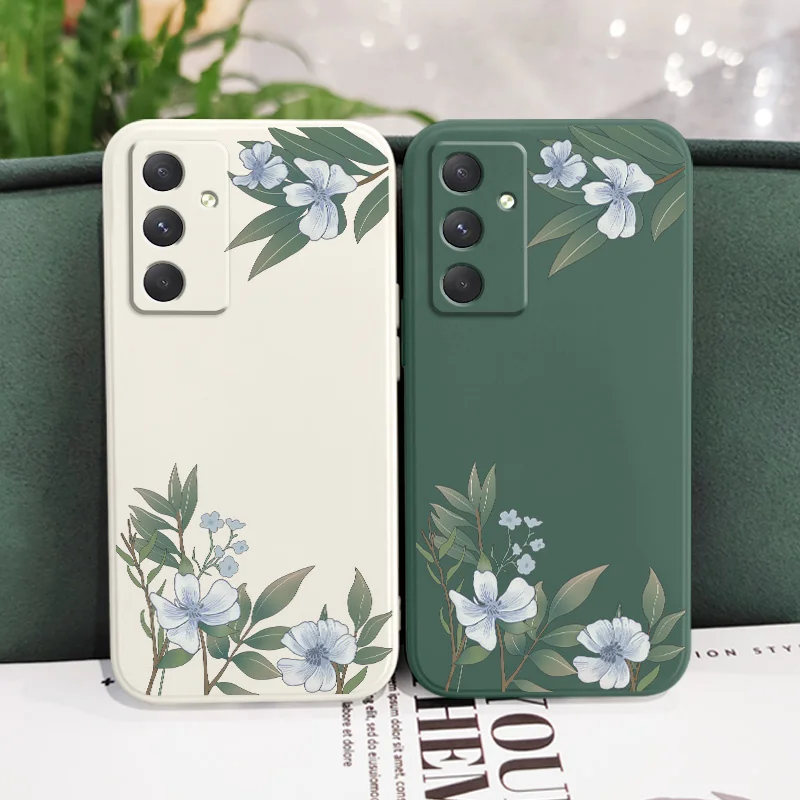 Encounter Flowers Phone Case For Samsung Galaxy A56 A36 A26 A16 A06 A17 A07 A55 A35 A25 A15 A05 A54 A34 A24 A14 A04 4G 5G Cover