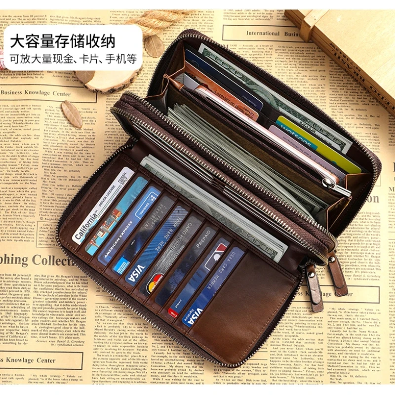 

Деловая кожаная сумка, мужская сумка из воловьей кожи с верхним слоем, большая вместительная легкая роскошная сумка из воловьей кожи для мужчин