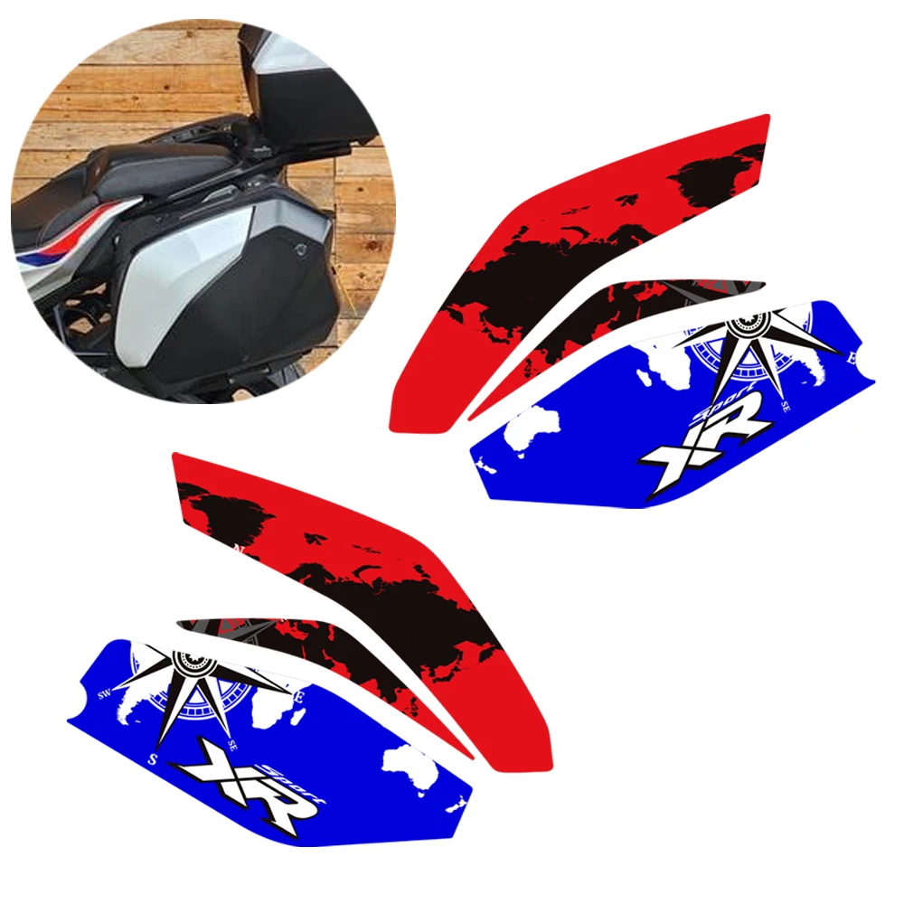 

For BMW F900XR S1000XR M1000XR Touring Package Tank Pad Trunk Luggage Cases Panniers Stickers Decals adhesive