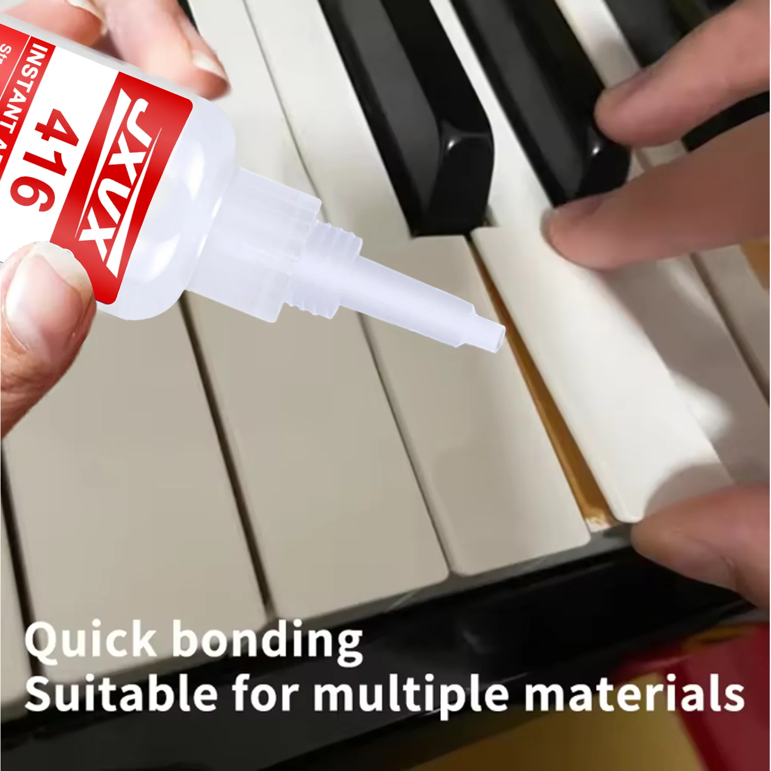 Super Glue gel Clear Glue, 20g Multipurpose repair and quick adjustment for plastic and metal ceramic projects and maintenance.