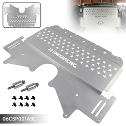 Oil Cooler Skid Plate For BMW BMW G80 G82 M3 M4 G87 M2 2021-2024 Aluminum Silver/Black