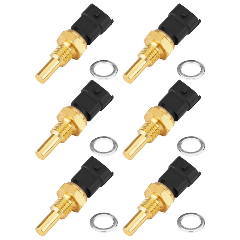 6X Car Coolant Temperature Sensor For Opel Vauxhall Agila Corsa Astra 90541937