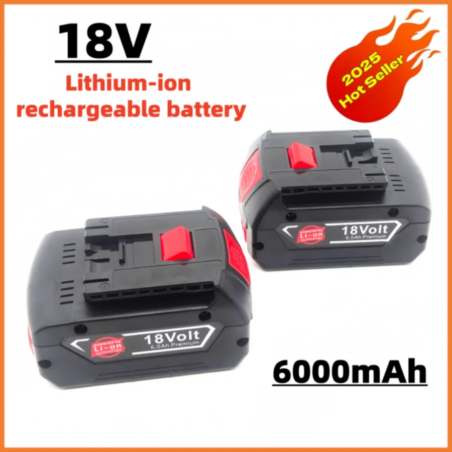 Suitable for Bosch 18V Cordless Drill 10.0Ah Lithium-Ion Battery, Applicable Models: BAT609, BAT609G, BAT618, BAT618G, BAT614