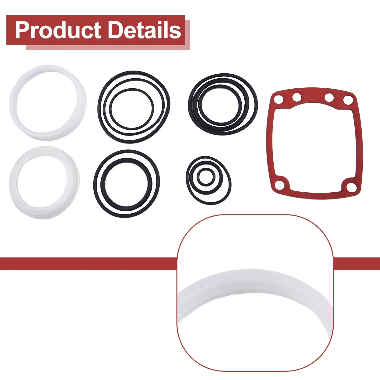 Zubehör O-Ring-Kit Gummi 402707 402725 403700 405243   Druckluftwerkzeuge für Paslode 3250-F16, 1 Set, exquisit, praktisch