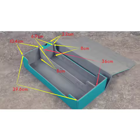 Large Card Case Deck Box Playmat And Dice Collector Container Card Storage Box Storage Dustproof Card Storage Box